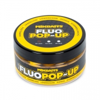 Mikbaits Plovoucí fluo boilie 10mm 100ml - Půlnoční pomeranč