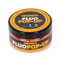 Mikbaits Plovoucí fluo boilie 10mm 100ml - Půlnoční pomeranč